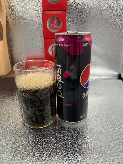 88vip有券的上pepsi百事可乐无糖树莓味330ml24罐