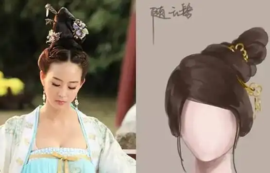 干货唐代年轻女子发型科普
