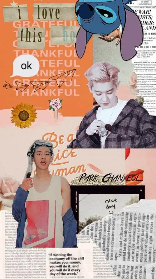 朴灿烈 拼贴壁纸