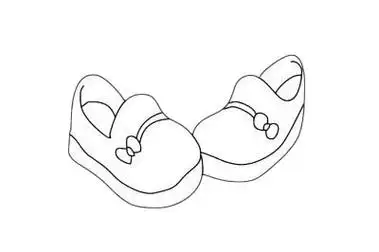 鞋子简笔画简单画法步骤教程及图片大全,图片,简笔画-学笔画