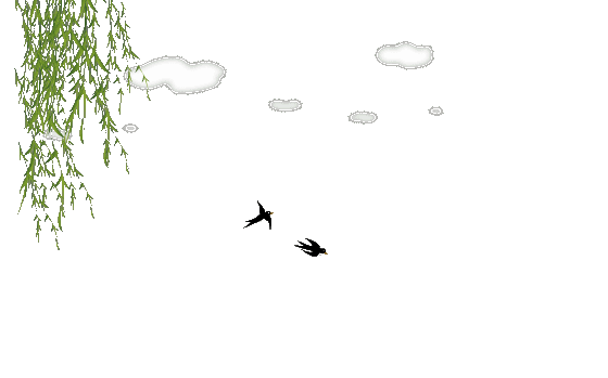 透明gif格式鸟类素材制作 - 秋思梦景