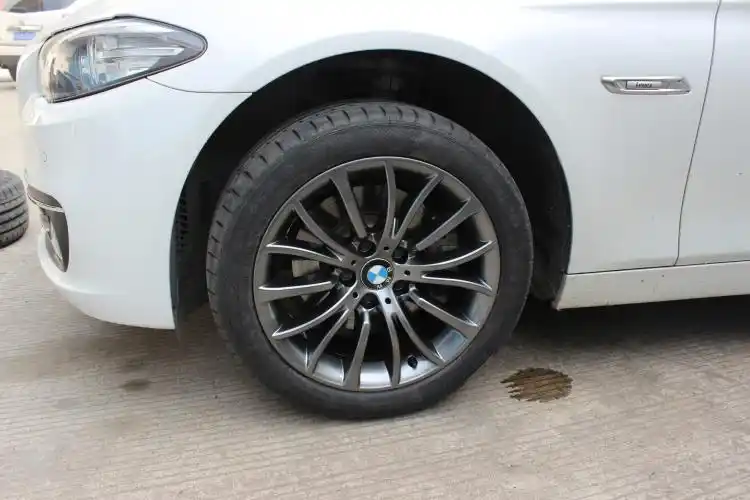 宝马525轮毂改枪灰色烤漆电镀黑电镀白 - 蓝天白云社