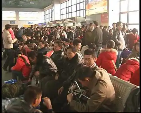 2007年春运第一天:北京西客站应对春运