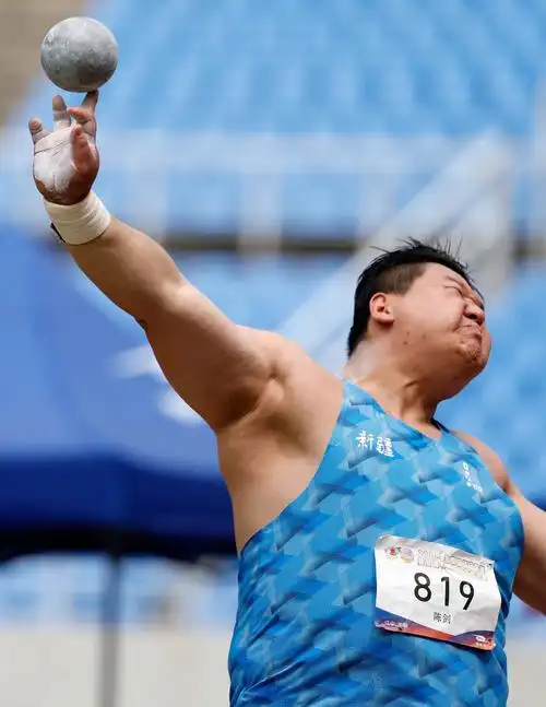 体育田径全国冠军赛男子铅球赛况
