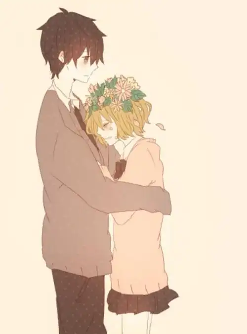 最萌身高差情侣接吻插画姿势教程图解画法漫画里身高差情侣怎么接吻