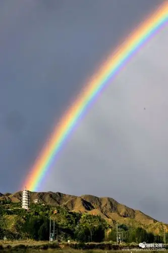 永昌惊现最美风雨彩虹