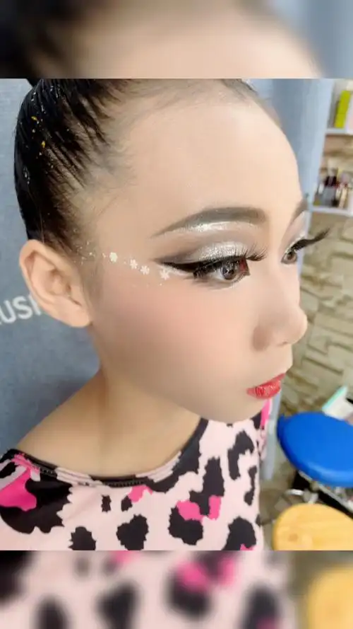 拉丁舞,儿童拉丁舞妆