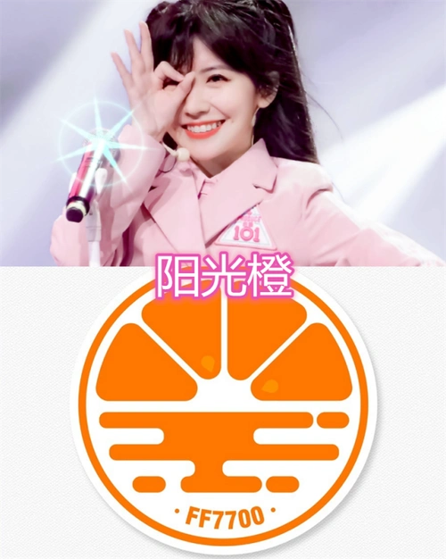 火箭少女应援色傅菁是晶红赖美云是阳光橙看到最后是这样的吗