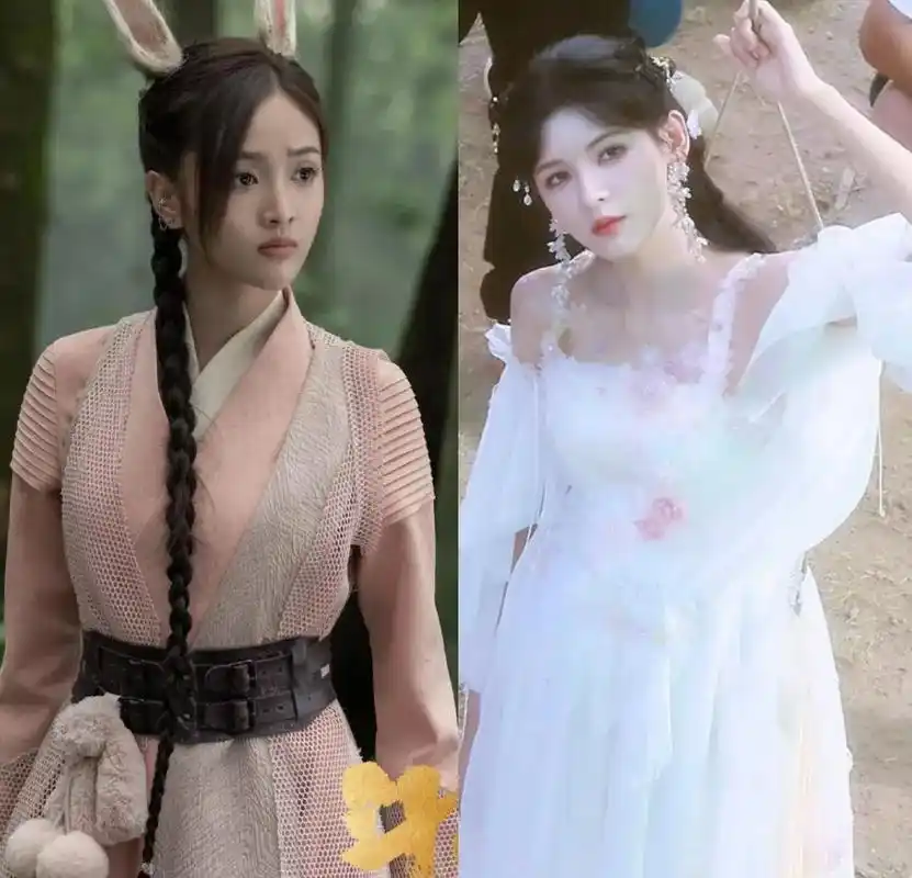 这个是琦琦的桃花超星粉丝张予曦怕得真人版斗罗大陆2饰演的小舞 - 抖