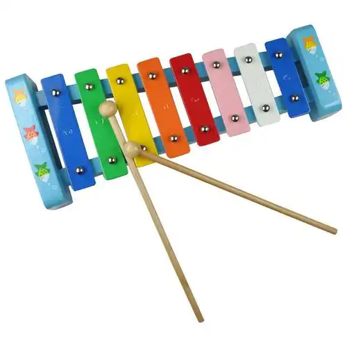 nct荷兰早教儿童益智打击玩具乐器打琴 小鱼打琴