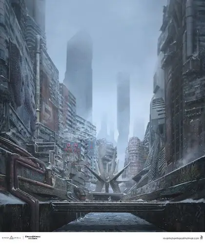 《攻壳机动队》那些赞爆的艺术设定图