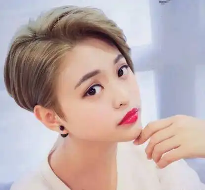 可爱露耳短发如何打理露耳短发扎法教程_短发_女生发型大全