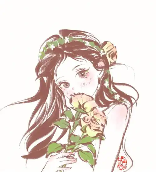 花与少女系列闺蜜头像安排