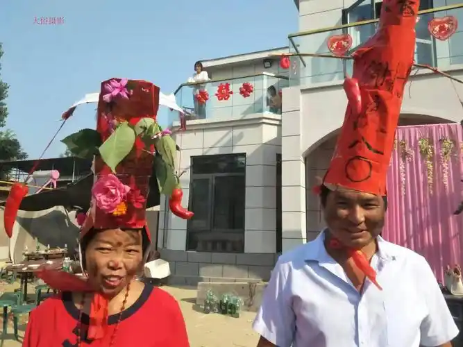 开封祥符乡村庭院婚礼(十二):喜公婆