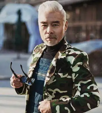 老年人男士发型图片 2015年最新老年男士发型