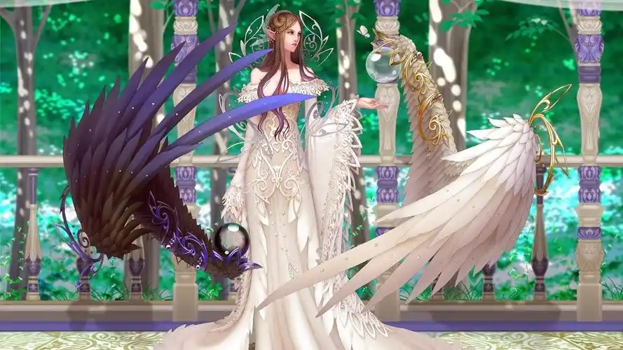 手机壁纸 壁纸详情扫描二维码下载 壁纸标签 动漫插画3d天使打开高清