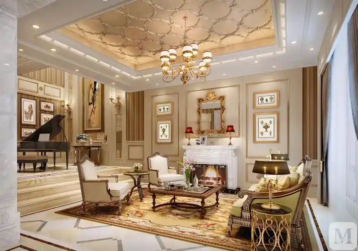 2,效果贵族风格,高贵典雅.