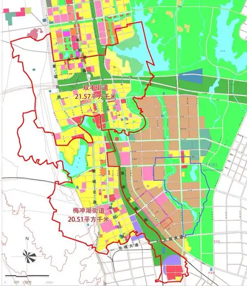 北城地区拟优化调整行政区划设置,计划新设两个街道