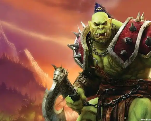 求几张魔兽世界的游戏图片