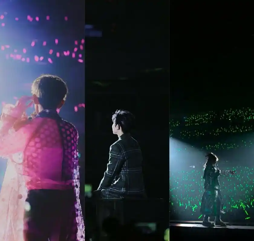 tfboys分享201121王源唯美背影系列挥手告别期待再见