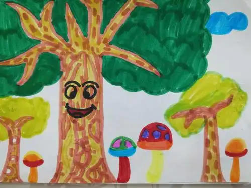 二年级(第一学期)美术课堂优秀作品展播(5)