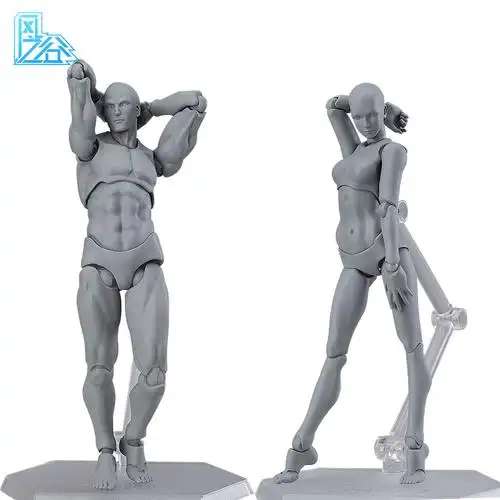 figma素体2.0手办美术漫画绘画工具人体素描模特关节可动人偶模型