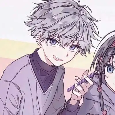 情头2021新款一左一右可爱动漫图片-动漫头像 - 壁纸家