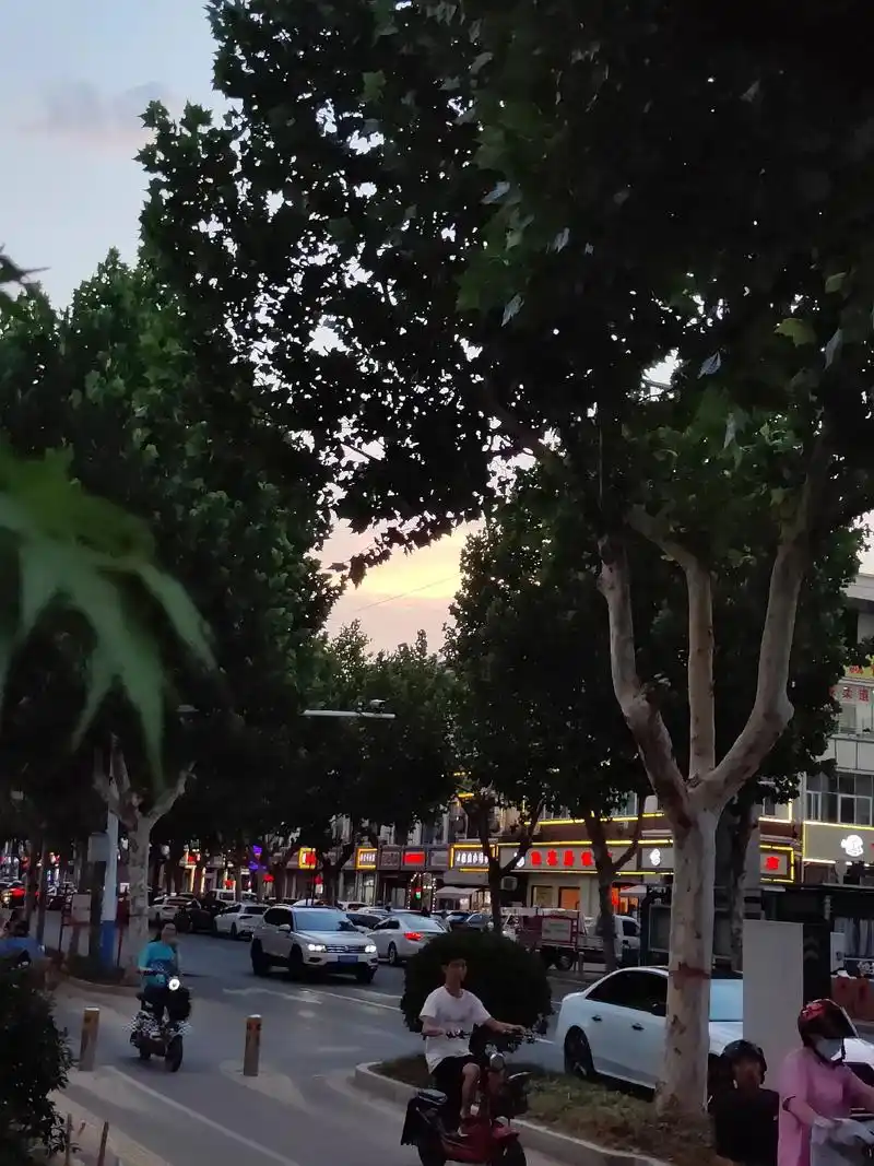 落日余晖映晚霞一抹夕阳美如画 #手机摄影 #宿迁#宿迁风景 - 抖音