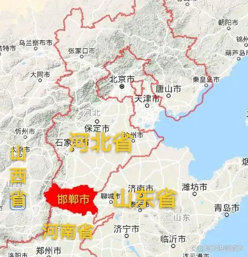 关于将邯郸培育成晋冀鲁豫省际边区中心城市和未来作为新省会设想