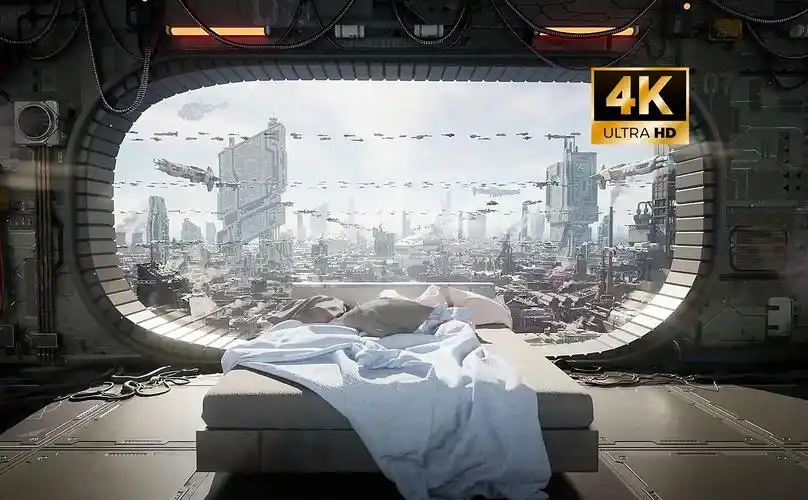 「赛博朋克房间」4k动态壁纸分享