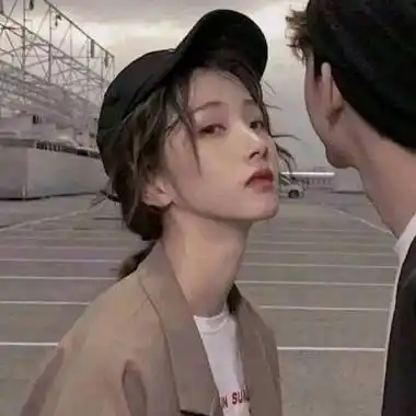 情头一男一女高冷霸气情侣头像超酷两张配对