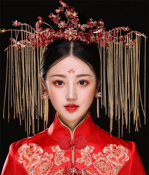 最新中式新娘发型 古典大方气质婉约