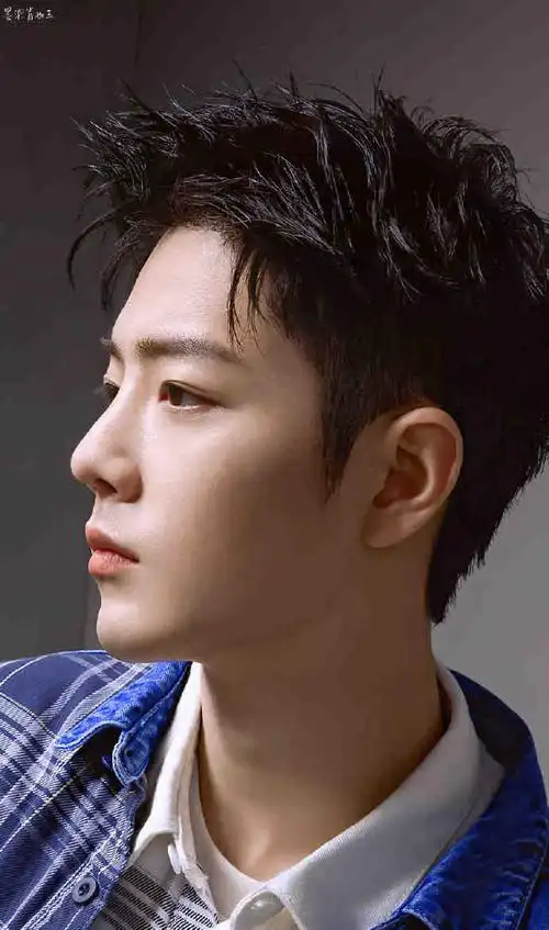 肖战2021全球最帅男演员top1#肖战五官精致,棱角分明,女娲的炫技肿鼢