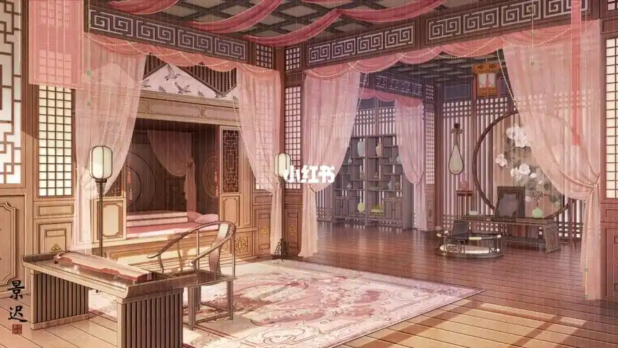 古风场景卧室