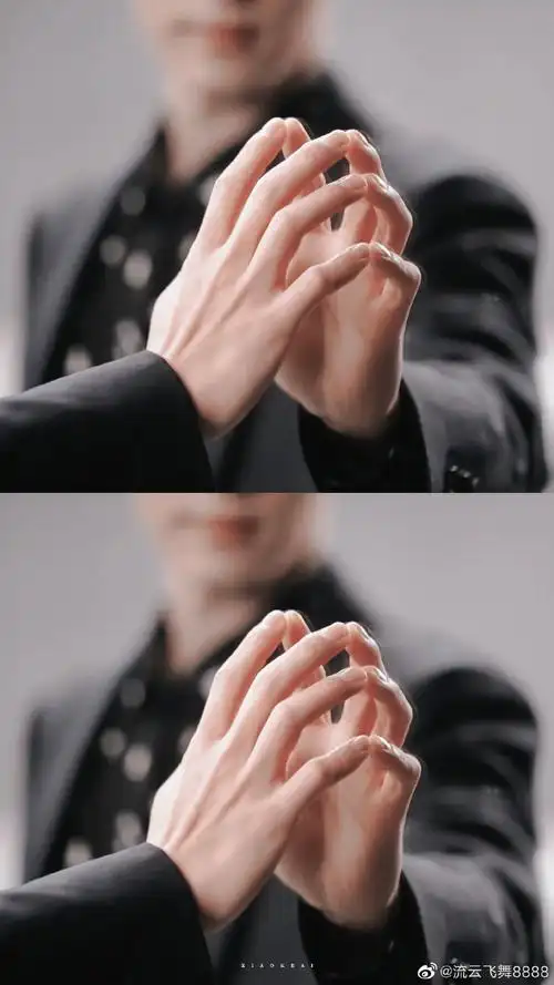 内娱隐藏手模#那就必须来看看肖战的手,手控福利!