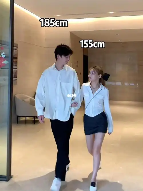 身高差30公分情侣的日常 就是你走我追 ～#小个子女生  #身高差情侣