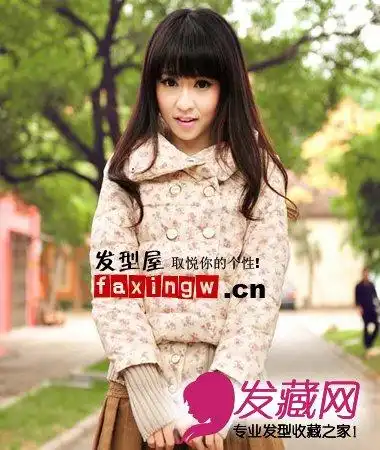 【图】长发发尾微卷发型_女生长发发型_发藏网