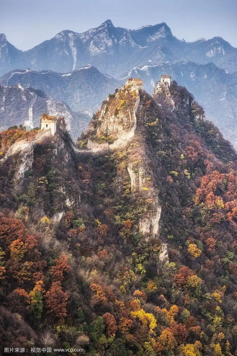 北京箭扣长城秋景
