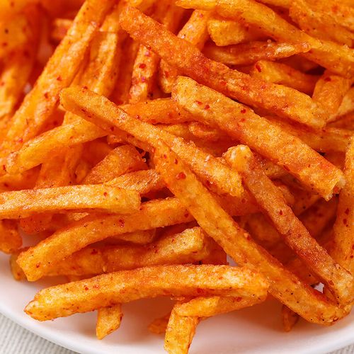 片薯片零食贵州特产炸薯片休闲小吃食品整箱批发 麻辣土豆片38gx6袋