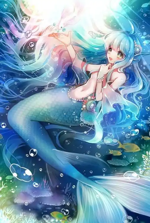 十二星座专属梦幻美人鱼造型n白羊座