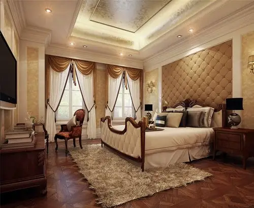 汤臣高尔夫 别墅装修 欧式古典 腾龙设计 卧室图片来自孔继民在汤臣