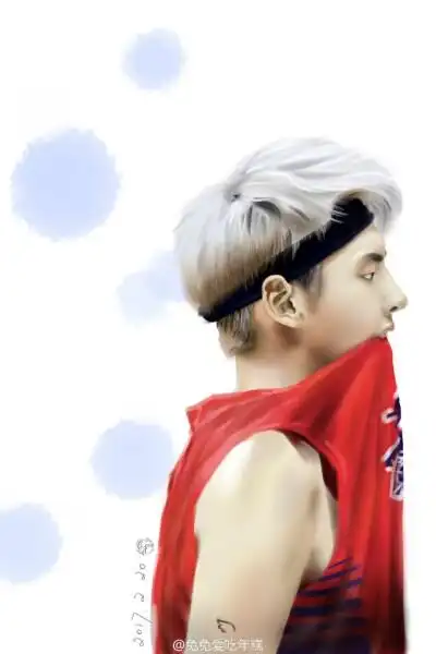 吴亦凡手绘漫画明星壁纸美男帅哥男神写真