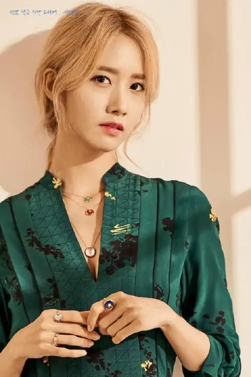 考古金发林允儿清纯蛊系易碎感