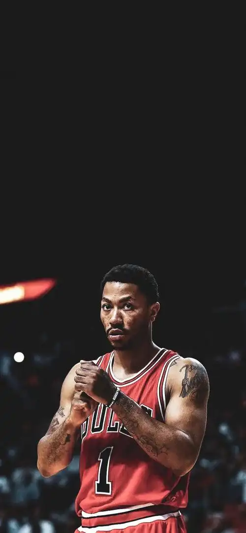 篮球壁纸黑色玫瑰罗斯