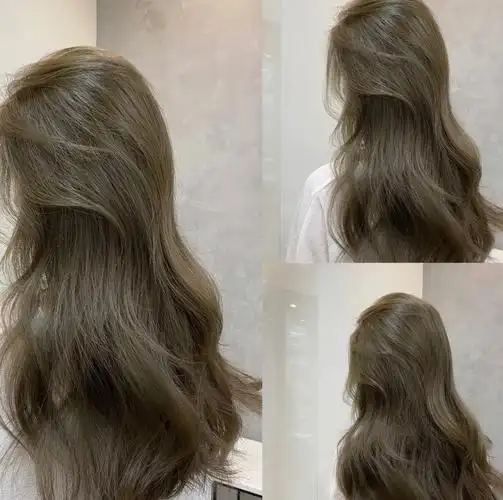 亚麻青巨显白的发色