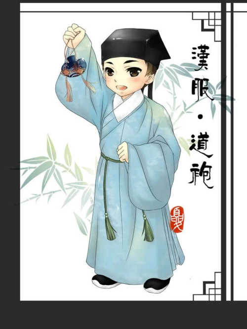 漫画告诉你男士汉服有多帅