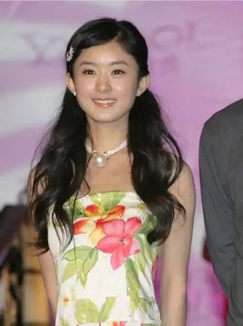 当红小花小生们在视觉中国的早期图_赵丽颖