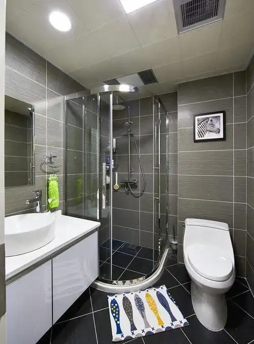 干净整洁的卫生间设计效果图#180149615