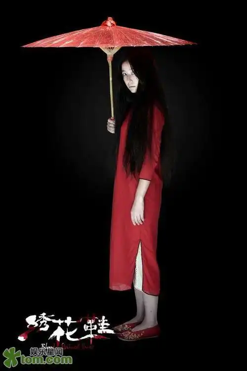 上吊的女鬼简笔画