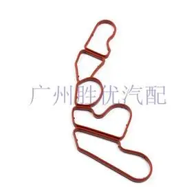 适配奔驰m272 c280 e300 s350机油滤芯底座胶圈ml300机油散热器垫